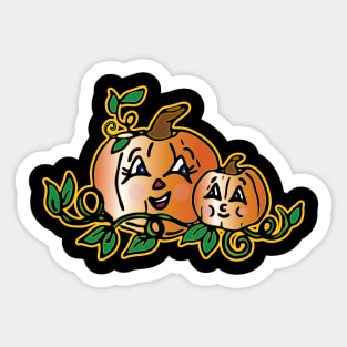 Pumpkin Patch Sticker